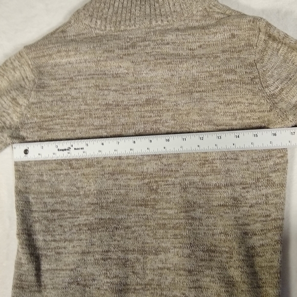 Boy's Large Silverlake Marled Brown/Tan Pullover Sweater Cotton Blend - Picture 4 of 8